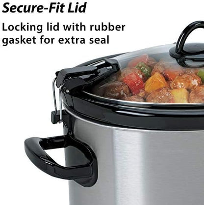 Cook & Carry 6 Quart Portable Slow Cooker Curated Catalog H5