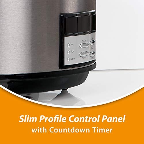 8 Quart Programmable Slow Cooker with Auto Warm Curated Catalog P9