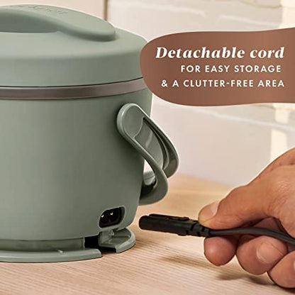Portable Electric Lunch Box Food Warmer Green Curated Catalog O9