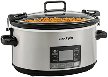7 Quart Portable Programmable Slow Cooker with Timer Curated Catalog L8