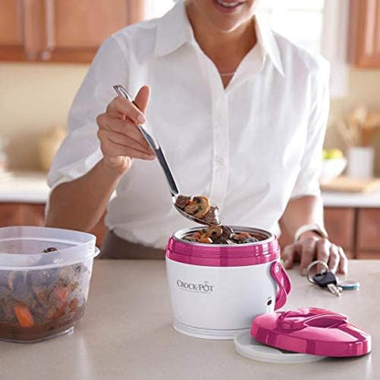 Portable Food Warmer 20oz Pink Curated Catalog A0