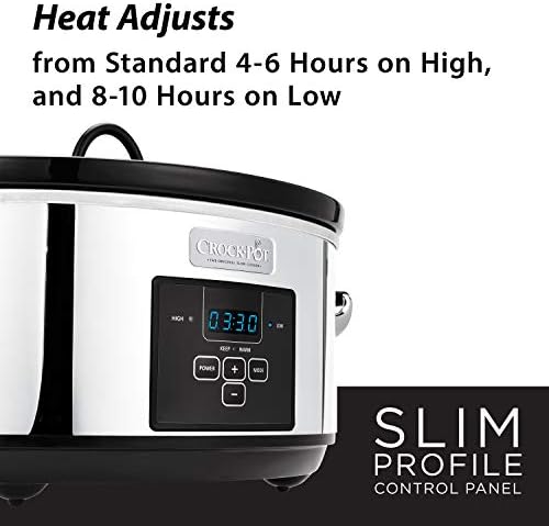 7 Quart Programmable Slow Cooker Polished Platinum Curated Catalog Z2