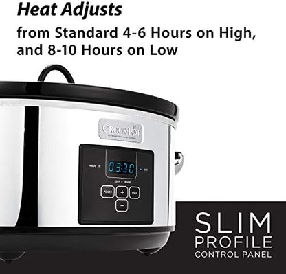 7 Quart Programmable Slow Cooker Polished Platinum Curated Catalog Z2