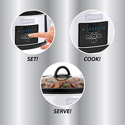 7 Quart Programmable Slow Cooker Polished Platinum Curated Catalog Z2