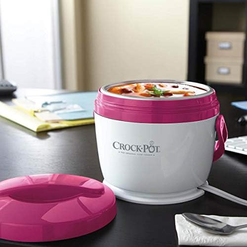 Portable Food Warmer 20oz Pink Curated Catalog A0