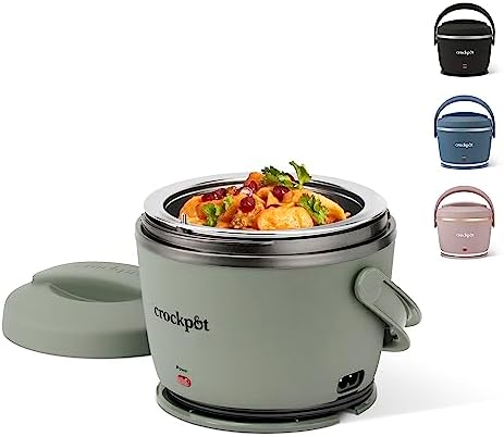 Portable Electric Lunch Box Food Warmer Green Curated Catalog O9