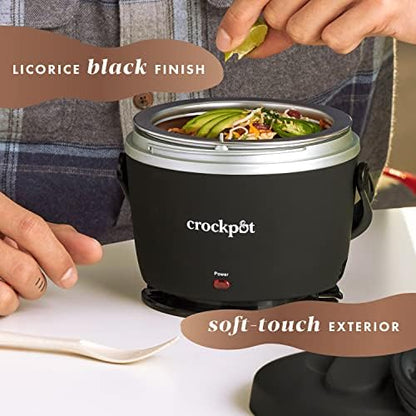 Electric Lunch Box Food Warmer 20oz Black Curated Catalog R3