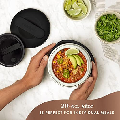 Electric Lunch Box Food Warmer 20oz Black Curated Catalog R3