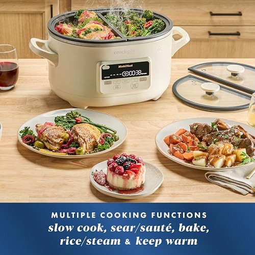 MultiMeal Multicooker with Programmable Slow Cooker Curated Catalog Z8