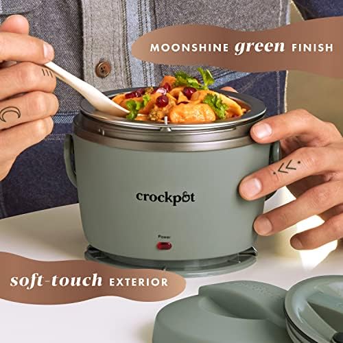 Portable Electric Lunch Box Food Warmer Green Curated Catalog O9
