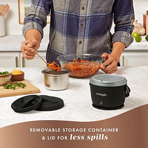 Electric Lunch Box Food Warmer 20oz Black Curated Catalog R3