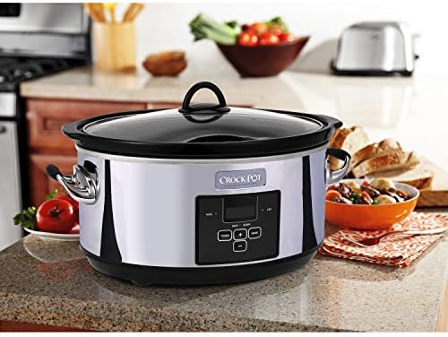 7 Quart Programmable Slow Cooker Polished Platinum Curated Catalog Z2