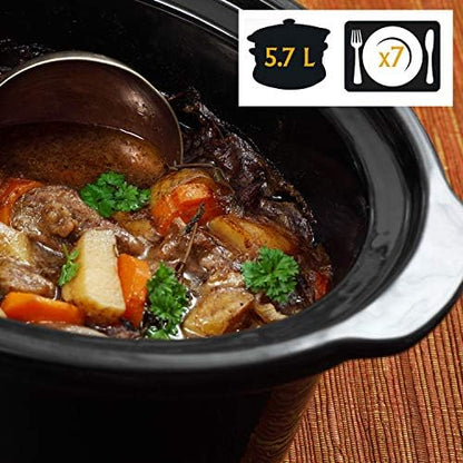 Cook & Carry 6 Quart Portable Slow Cooker Curated Catalog H5