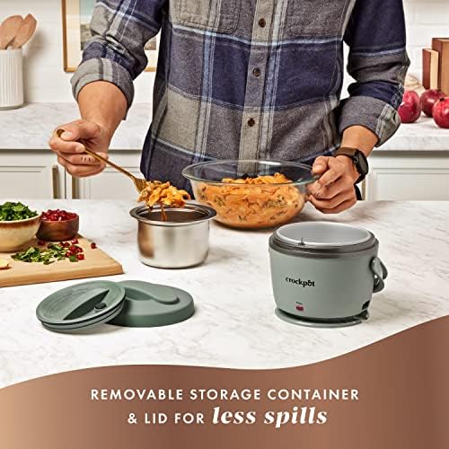 Portable Electric Lunch Box Food Warmer Green Curated Catalog O9