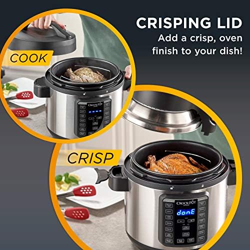 Express Crisp 8 Quart 10-in-1 Pressure Cooker Curated Catalog C3