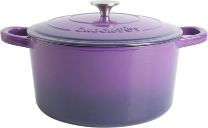 3 Quart Enameled Cast Iron Dutch Oven Aqua Curated Catalog T0