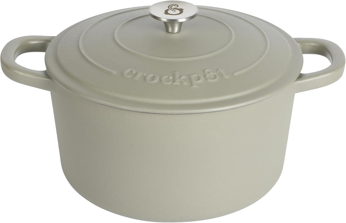 3 Quart Enameled Cast Iron Dutch Oven Aqua Curated Catalog T0