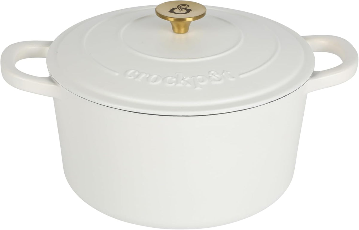 3 Quart Enameled Cast Iron Dutch Oven Aqua Curated Catalog T0