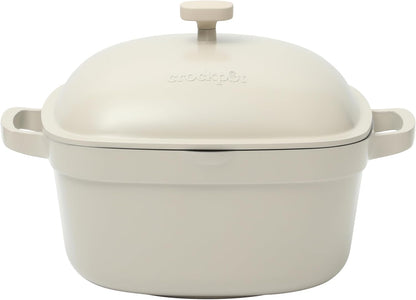 3 Quart Enameled Cast Iron Dutch Oven Aqua Curated Catalog X3