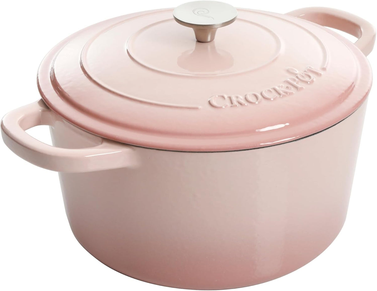 3 Quart Enameled Cast Iron Dutch Oven Aqua Curated Catalog T0