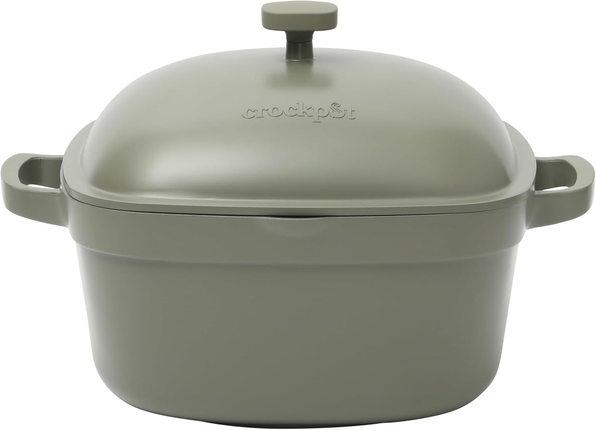 3 Quart Enameled Cast Iron Dutch Oven Aqua Curated Catalog T0