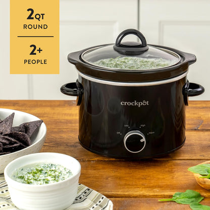 2 Quart Mini Slow Cooker Classic Compact Cooker Curated Catalog C2